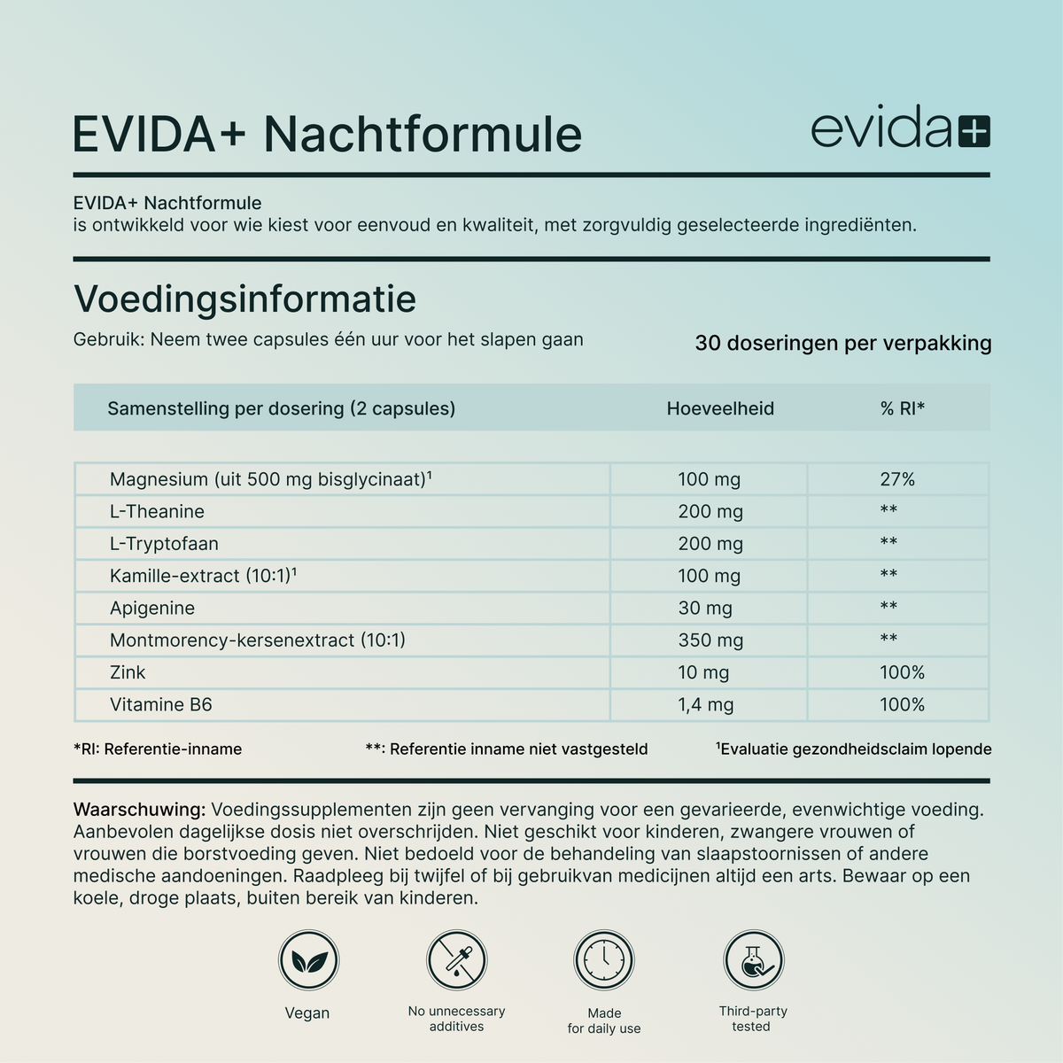 Nachtformule
